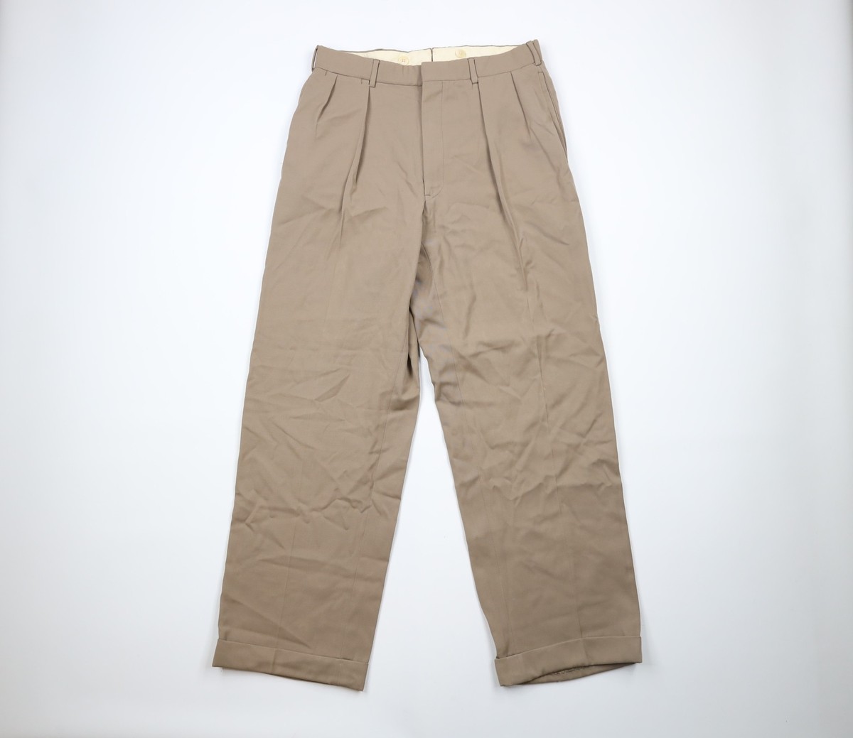 最終Sale♫ Ralph Lauren vintage wool pants VINTAGE Polo Ralph Lauren Whipcord Trousers Size 35x32