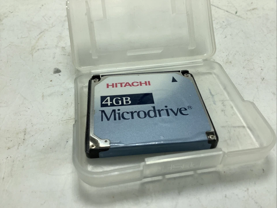 1pcs 4GB HITACHI Microdrive Compactflash CF TYPE II memory card NIKON CANON  - Image 2 of 4