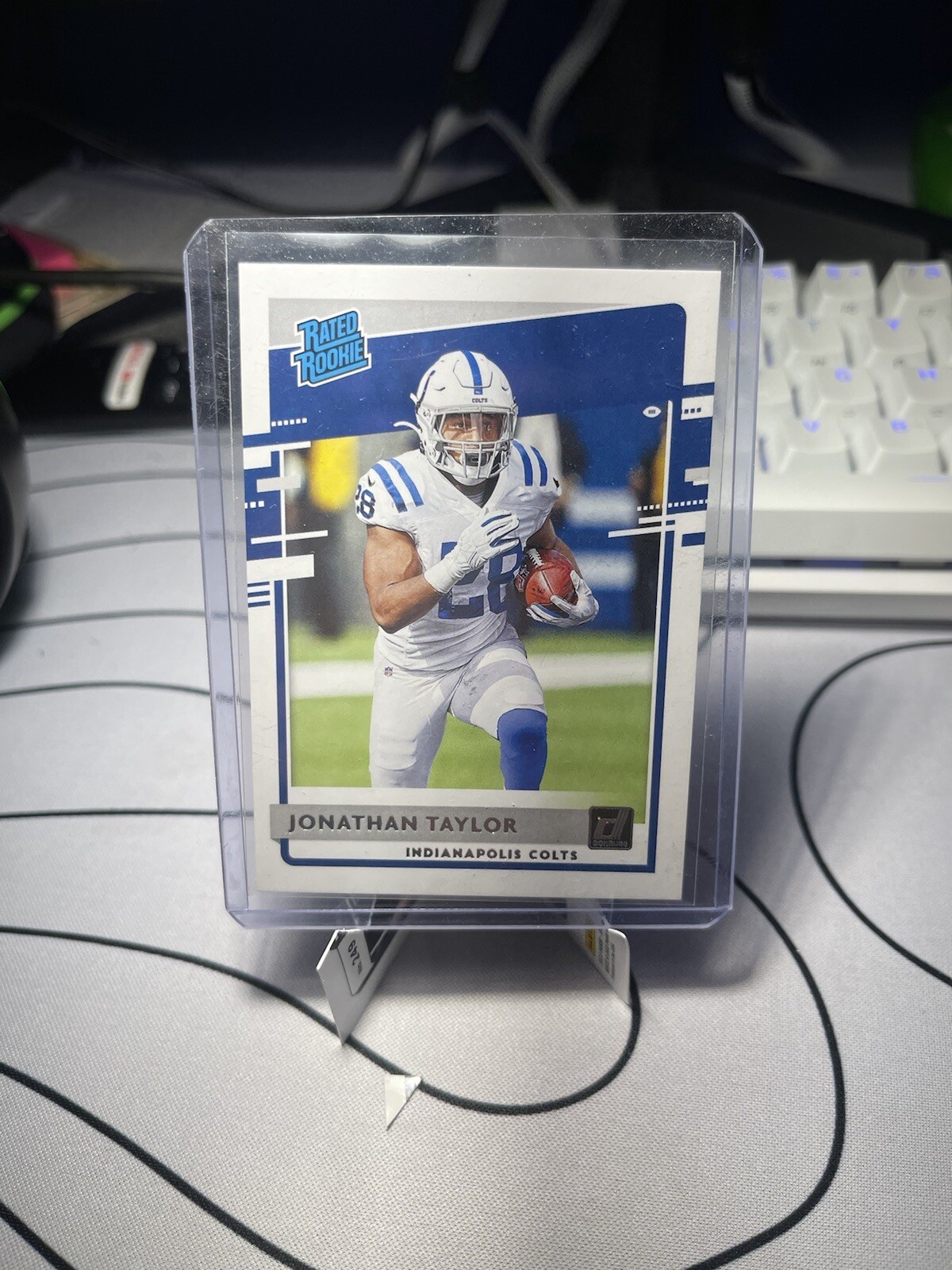 2020 Panini Donruss - Rated Rookie #317 Jonathan Taylor (RC)