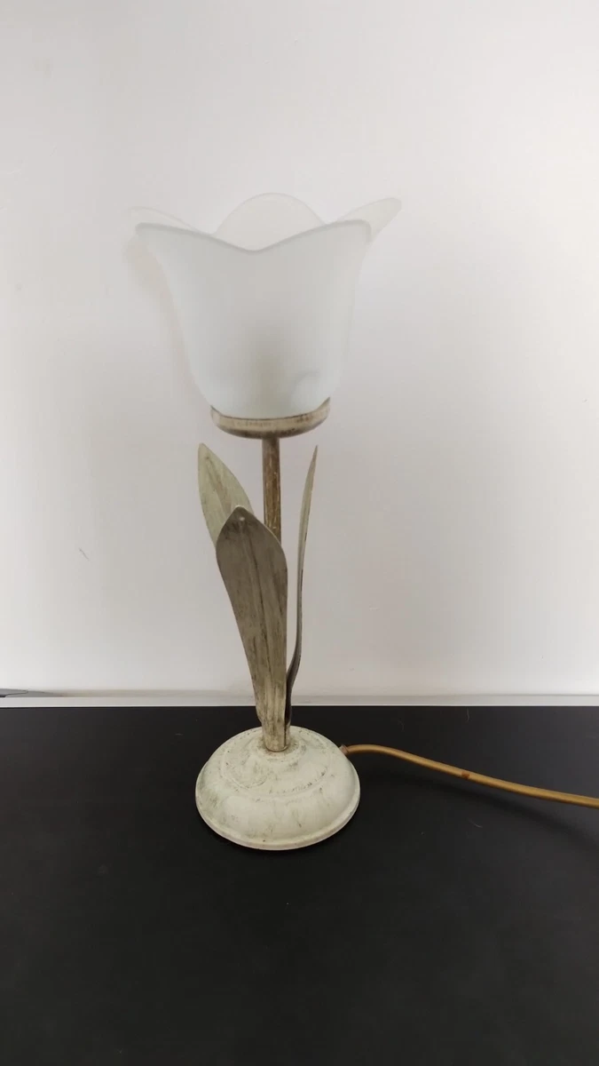 Vintage tulip table sale lamp