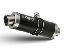Terminale Scarico Storm by Mivv Gp Nero per Yamaha Fz1 / Fz1 Fazer 2006 > 2016