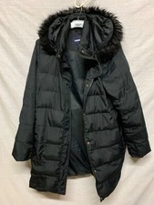 Ladies Lands End Down Filled Thermal Coat Size 20