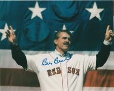 BILL BUCKNER SIGNED 8X10 PHOTO BOSTON RED SOX WELCOME BACK 2008 OPENING DAY