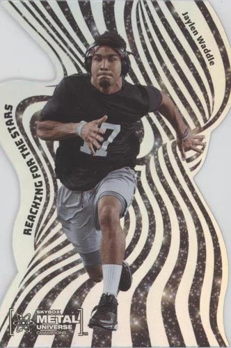 2021 Skybox Metal Universe Champions Jaylen Waddle #RFS-13