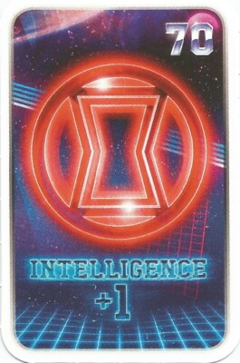 MARVEL SUPER HEROS LECLERC KARTE 2021 ENTHÜLLT DEINE MACHT INTELLIGENZ + 1 NR. 70