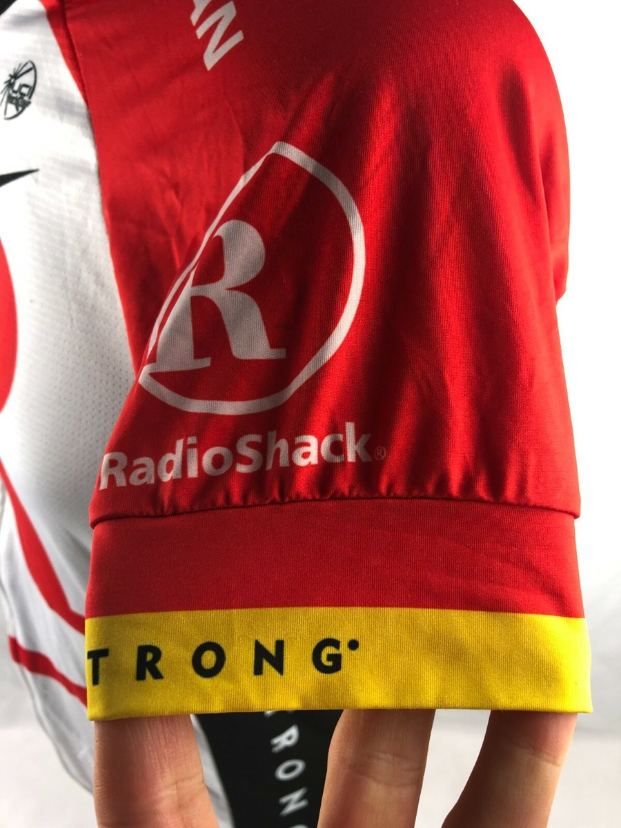 ナイキ NIKE サイクルジャージ MRADIOSHACK NISSAN Nike Trek Team Radioshack Men's Cycling Jersey SIZE Medium