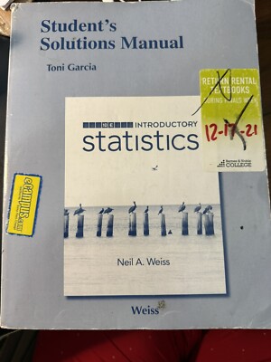 Introductory Statistics (10th Edition) - Soft Cover By Weiss, Neil A.
