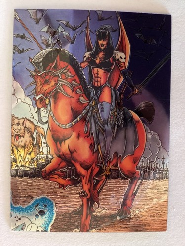 1995 Lady Death Serie II Chrom Sammelkarten - Sie wählen die Karte - Bild 23 von 101