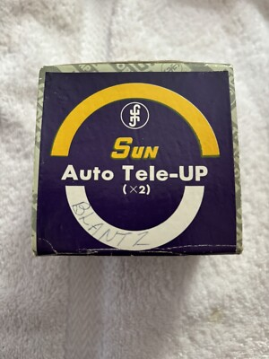 #ad #ad SUN AUTO TELE UP 2x Lens MODEL SR For MINOLTA SR Vintage NIB $3.00