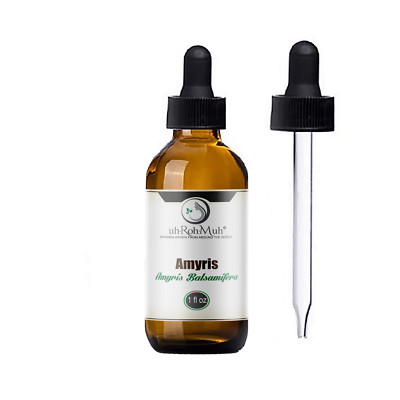 Amyris Essential Oil - Amyris balsamifera, Pure Natural & Undiluted, Haiti