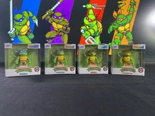 Teenage Mutant Ninja Turtles Die Cast 2” Metal Figures 2023 Jada Set of 4 NEW!