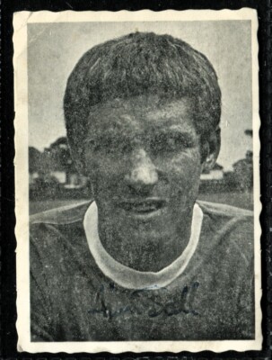 A&BC Gum, FOOTBALLERS, 1969, Crinkle Cut, Alan Ball, Everton, #15