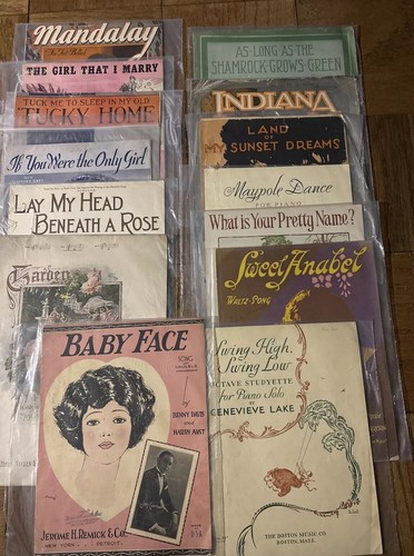 Vintage Noten Lot-20 - Bild 3 von 3
