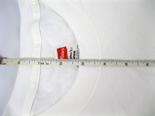 Hennessy Shirt XO Tagless 888 Erwachsene Größe Medium M weiß gold bestickt Hanes - Bild 15 von 16