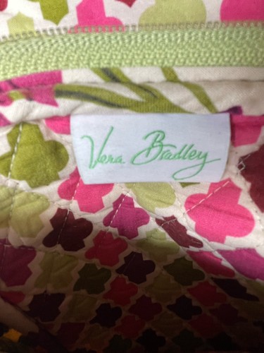 Borsa a tracolla Vera Bradley rosa floreale - Hello Dahlia - mini hipster usata - Foto 12 di 19