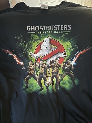 GHOSTBUSTERS THE VIDEO GAME Tシャツ XL プロモ VTG Ghostbusters The Video game sz XL Shirt Promo