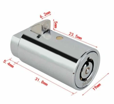 Vending Machine Lock Cylinder and Keys for Coke, Pepsi, Soda Machines Accs