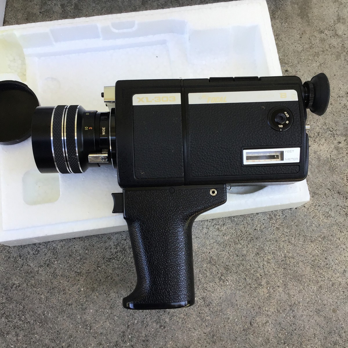 Vintage Kmart Focal XL-303 Super 8 Video Camera With Original Box