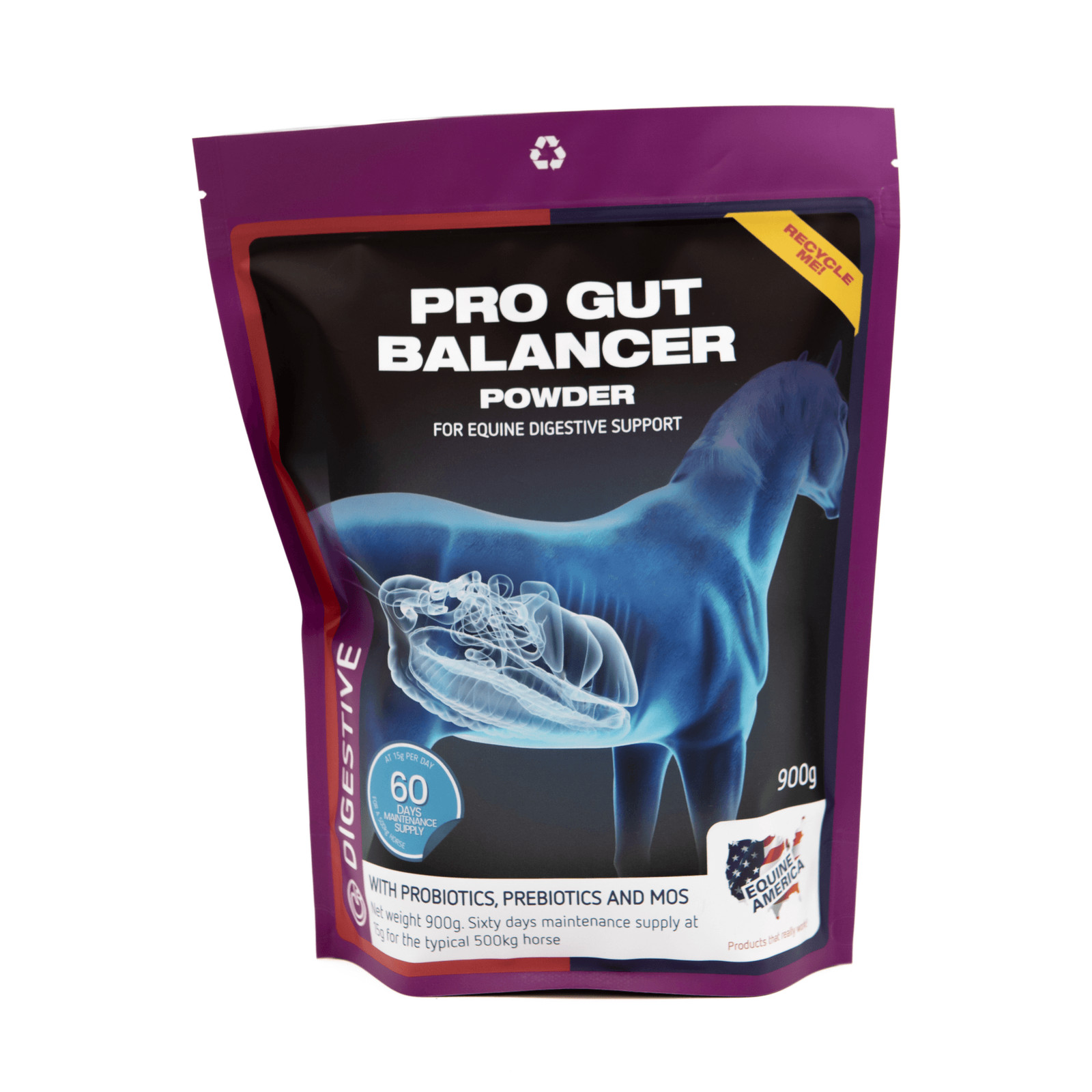 Equine America Pro Gut Balancer Powder 900g - Image 3