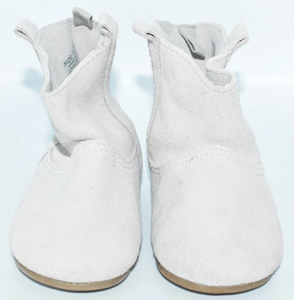 Botines de gamuza gris topo de cuero gris talla (12-18M) Baby Gap para niñas pequeñas Foto 4 de 4