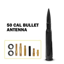 Carbon Bullet Fiber Antenna 50 Cal For Chevrolet 150025003500gmc Silverado