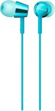 New SONY MDR-EX155AP Closed Dynamic In-Ear Headphones In-line Remote Mic Japan