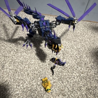 LEGO NINJAGO Overlord Dragon set(box and instructions included) all pieces!
