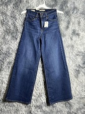 Levi's 728 High Rise Wide Leg Jeans Size 26