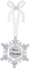 Ganz Merry Christmas Zinc Decorative Hanging Ornament