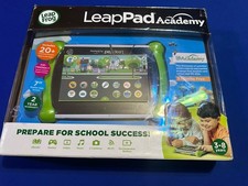 LeapFrog LeapPad Academy Tablet Green Open Box