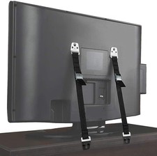 Heavy Duty Metal Anti Tip Straps - Adjustable Safety Furniture Wall Anchors