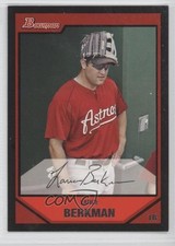 2007 Bowman Lance Berkman #177 0ha3