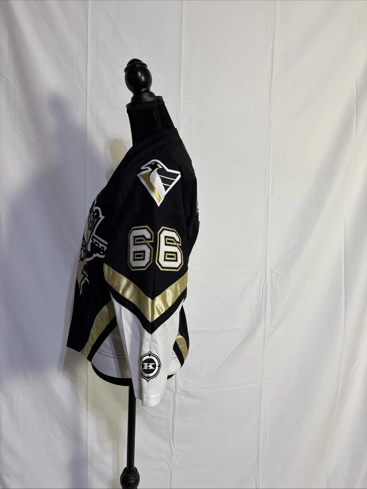 Camiseta deportiva de hockey grande/XL de los Pittsburgh Penguins Mario Lemieux Koho para niños Foto 4 de 4