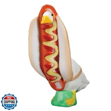 Fox Valley Traders Gaggleville Hot Dog Goose Outfit, Fits Large 2