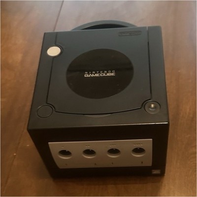 Nintendo GameCube DOL-001 Black Console NTSC-U/C Handles Composite/Component