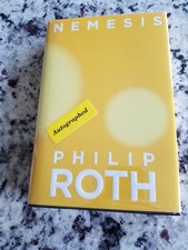 Product Image: NEMESIS by Philip Roth - SIGNED - 1st edition / 1st printing - 2010 - Flawless!