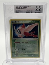 2006 EX CRYSTAL GUARDIANS Celebi Shining Gold Star 100/100 Holo BGS 5.5 on eBay