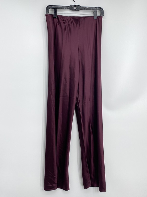 Cami NYC Womans Mid Rise Pants Blackberry Size S Bristol Midweight Refined Satin