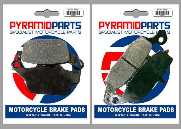 BremsbeläGe Vorne & Hinten (2 Paar) FüR Suzuki XF 650 Freewind 1997-2002-image