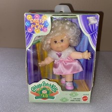 RARO DIFÍCIL DE ENCONTRAR 1998 repollo parche vestido y juego niño rosa vestido y zapatos nuevo en caja de fábrica