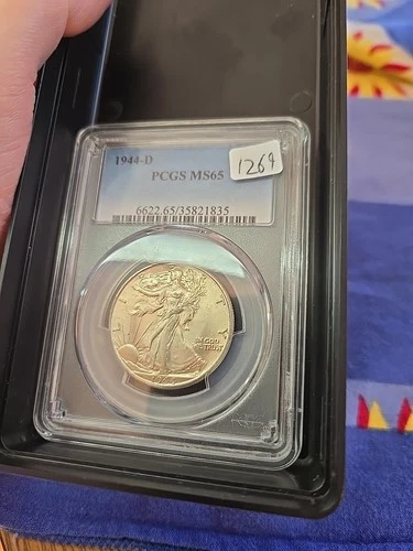 1944-D Walking Liberty Half Dollar PCGS MS 65