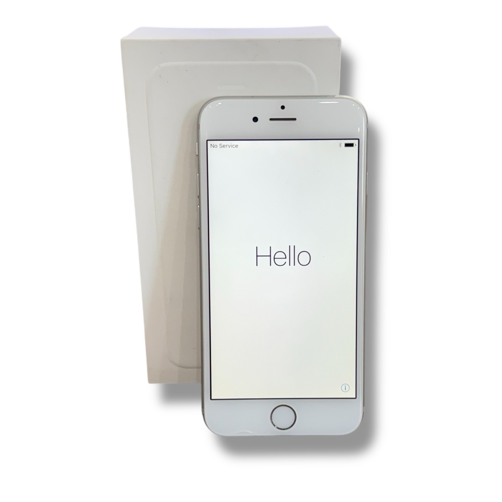 iPhone 6 Silver 16MB With Box T-Mobile - Mint Screen