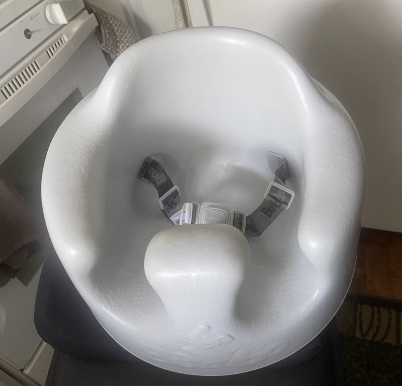 Bumbo Infant Floor Seat Baby Sit Up Chair with Adjustable Safety Harness