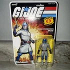 Cobra Commander Arctic GI Joe Action Figure ReAction+ 1/18 see 3rd image