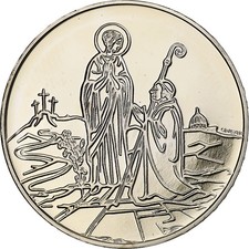 Vatikanstadt, John Paul II, 500 Lire, 1984, Rome, PP, Silber, STGL, KM:184