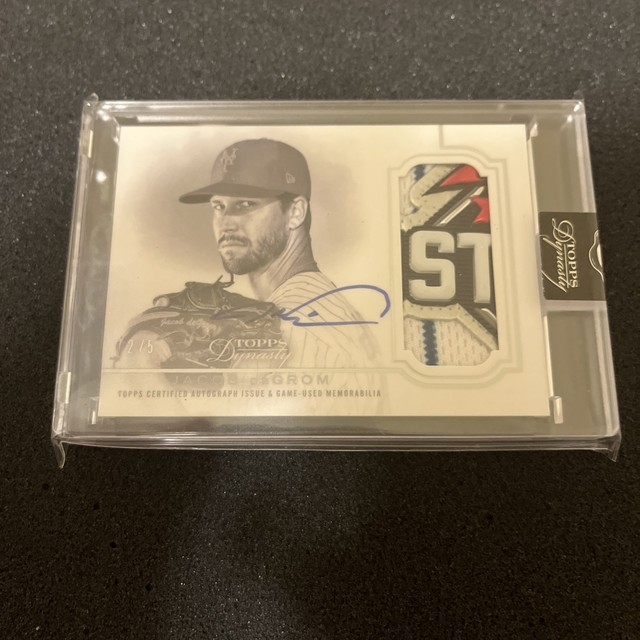 Jacob Degrom 2020 Topps Dynasty All-Star Patch /5