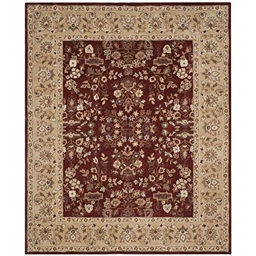 Total Performance Collection Area Rug - 6' x 9', Rust & Green, Hand-Hooked Or... - Image 3 of 3