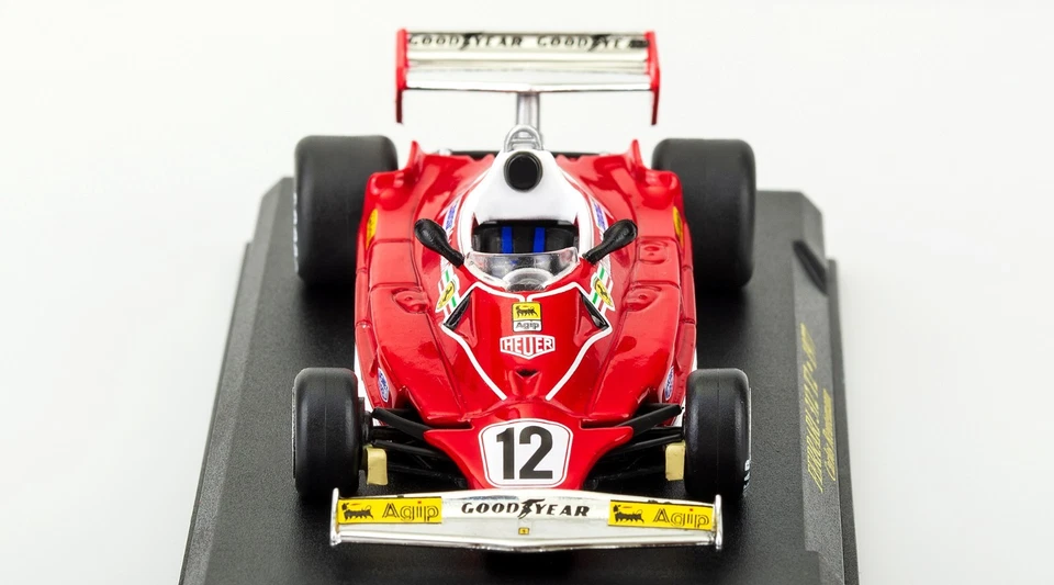 Ferrari 312 T2 Carlos Reutemann #12 1977 Scala 1:43 Model Formula1 BLISTER NUOVO - Immagine 4 di 4