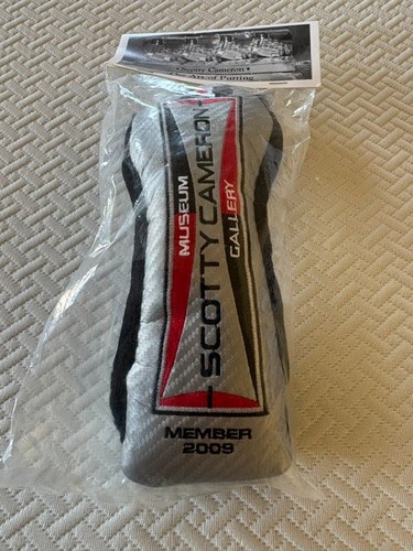 Scotty Cameron 2009 Japan Museum Gallery Member Dog Utility Headcover NIB
