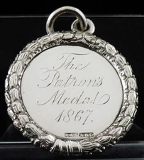 Aberdeen Scottish Provincial Patrons Medal Rettie & Son c.1867,  Antique